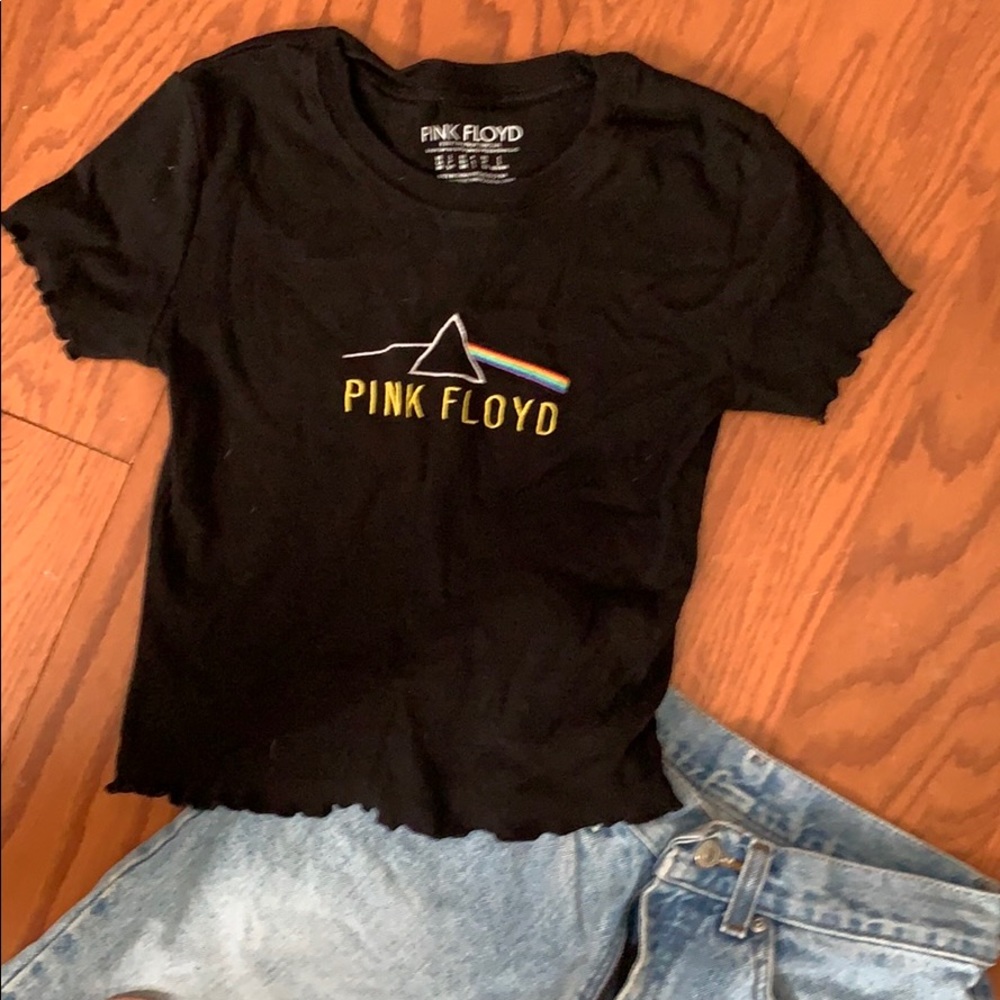 Pink Floyd crop top